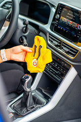 Galatasaray Schalthebel Hoodie – Gelb & Rot | Schaltknauf Überzug fürs Auto - HooGear