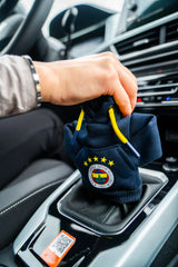Fenerbahçe Schalthebel Hoodie – Blau | Auto Schaltknauf Fan-Überzug - HooGear